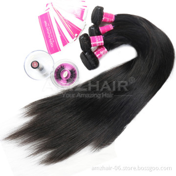 Wholesale Human Hair Extension Bundles Cheap Price Raw Indian Cuticle Aligned Virgin Hair Weaves Silky Straight 10A Double Drawn
